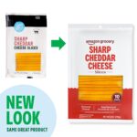 Amazon Grocery, Sharp Cheddar Cheese, Sliced, 8 Oz, 10 Slices - Image 3