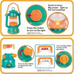 FUN LITTLE TOYS Pop Up Play Tent with Camping Gear and Tools Set, Outdoor Toys for Kids - Image 6