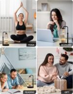 GODONLIF Candle Warmer Lamp with Timer Dimmable, Birthday Gifts for Women Mom, House Warming Gifts New Home Decor, Wax Melt Warmer for Jar Candles with 2 Bulbs - Image 8