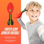 Nerf Vortex Aero Howler Foam Ball, Classic Long-Distance Football, Flight-Optimizing Tail, Whistling Sound, Indoor & Outdoor Fun, Christmas Stocking Stuffers for Kids - Image 3