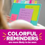 Post-it Super Sticky Notes, 24 Sticky Note Pads, 3 x 3 in., School Supplies, Office Products, 2X the Sticking Power, Supernova Neons Collection - Image 8