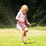 Melissa & Doug Sunny Patch Pretty Petals Flower Sprinkler Toy with Hose Attachment Toddler and Kids Outdoor Water Play Ages 3+ - Image 8