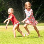 Melissa & Doug Sunny Patch Pretty Petals Flower Sprinkler Toy with Hose Attachment Toddler and Kids Outdoor Water Play Ages 3+ - Image 3