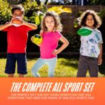 Nerf Mini Foam Sports Ball Set - Foam Football, Soccer Ball + Basketball Soft Sports Toy for Kids - Image 7